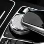 MAXDOOL Bling Accessories Metal Modified Center Console Multimedia Control Button Knob Trims Cover Emblems Stickers for Mercedes Benz A B E GLK GLA CLA GLE ML GL Class (47mm Knob Bling) MAXDOOL Bling Accessories Metal Modified Center Console Multimedia Control Button Knob Trims Cover Emblems Stickers for Mercedes Benz A B E GLK GLA CLA GLE ML GL Class (47mm Knob Bling)