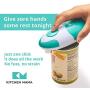 Electric Can Opener: Kitchen Mama Portable Battery Powered Automatic Smooth Edge Can Opener, Ergonomic Can Openers, One Press to Open Can for Seniors, Chef, and Daily Cooking (Teal Green) Electric Can Opener: Kitchen Mama Portable Battery Powered Automatic Smooth Edge Can Opener, Ergonomic Can Openers, One Press to Open Can for Seniors, Chef, and Daily Cooking (Teal Green)