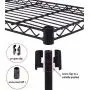 Heavy Duty Clothing Garment Rack Wire Shelving Closet Clothes Stand Rack Double Rod Wardrobe Metal Storage Rack Freestanding Cloth Armoire Organizer (1 Pack) Heavy Duty Clothing Garment Rack Wire Shelving Closet Clothes Stand Rack Double Rod Wardrobe Metal Storage Rack Freestanding Cloth Armoire Organizer (1 Pack)