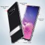 ESR Metal Kickstand Case Compatible with The Samsung Galaxy S10, [Vertical and Horizontal Stand] [Reinforced Drop Protection] Flexible TPU Soft Back for The Samsung Galaxy S10, Clear