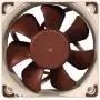 Noctua NF-A6x25 FLX, Premium Quiet Fan, 3-Pin (60mm, Brown)