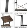 Finnhomy Metal Clothes Garment Rack with 4-Tier Wood Storage Shelves Heavy Duty Accent Furniture for Hanging Clothes/Folding Clothes/ Shoes/ Decors, Freestanding Closet Organizer for Bedroom/ Entryway / Boutiques, Matte Black Finnhomy Metal Clothes Garment Rack with 4-Tier Wood Storage Shelves Heavy Duty Accent Furniture for Hanging Clothes/Folding Clothes/ Shoes/ Decors, Freestanding Closet Organizer for Bedroom/ Entryway / Boutiques, Matte Black