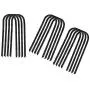Urbalabs 12'' Inch Rebar Trampoline Stakes Extra Heavy Duty Metal Steel High Wind Ground Anchors 3/8 Inch Round Chisel Point Tips Universal Size Anti Rust in Black Urbalabs 12'' Inch Rebar Trampoline Stakes Extra Heavy Duty Metal Steel High Wind Ground Anchors 3/8 Inch Round Chisel Point Tips Universal Size Anti Rust in Black