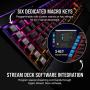 Corsair K95 RGB Platinum XT Mechanical Gaming Keyboard, Backlit RGB LED, Cherry MX Speed RGB Silver, Black (CH-9127414-NA)