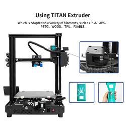 TRONXY XY-2 PRO with Titan Extruder 3D Printer Prusa I3 255 255 245mm,Quick and Easy Both to Install and Use, Filament Detector and Auto Level,for Beginner,Education and Home,PLA PETG TPU