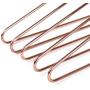 10 Sturdy Cooper Rose-Gold Metal Coat Hangers Heavy Duty Suit Hangers (10)