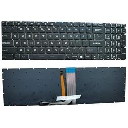 SUNMALL Laptop Replacement Keyboard with Backlight for MSI GE62 GS60 GS70 GS72 GE72 GT72 MS-1772 Series Part Number V143422AK1 19000184 US Layout