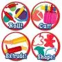 KIDDY DOUGH Tool Kit for Kids - Party Pack w/ Animal Shapes - Includes 24 Colorful Cutters, Molds, Rollers & Play Accessories for Air Dry Clay & Dough KIDDY DOUGH Tool Kit for Kids - Party Pack w/ Animal Shapes - Includes 24 Colorful Cutters, Molds, Rollers & Play Accessories for Air Dry Clay & Dough