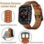 EloBeth 44mm Band Case Compatible with Apple Watch Band 44mm Series 6/5/4 & Apple Watch SE 44mm Bands, Genuine Leather Bands & Metal/PC Protective Case for iWatch Series 6/5/4/SE 44mm (Brown/Black) EloBeth 44mm Band Case Compatible with Apple Watch Band 44mm Series 6/5/4 & Apple Watch SE 44mm Bands, Genuine Leather Bands & Metal/PC Protective Case for iWatch Series 6/5/4/SE 44mm (Brown/Black)