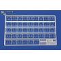 Steel Spirit AW-116 Model Detail Up Metal Parts Photo-Etch PE Handrails Fence C 1/100 Scale