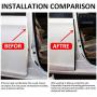 VUAOHIY Door Rubber Seal Strip Trim Seal with Side Bulb for Cars,Trucks, Boats, RVs and Home Applications, Car Door Weather Striping (20Ft)
