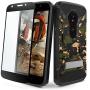 Moto E5 Play / E5 Cruise Case, Evocel [Explorer Series Pro] Premium Full Body Case with Glass Screen Protector, Belt Clip, Metal Kickstand for Motorola Moto E5 Cruise/Moto E5 Play, Camouflage