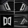 CARFIB Car Interior Bling Accessories for Honda Accord 10th 2019 2020 Dashboard Air Vents Switch Decals Stickers Covers Parts Decoration Trim Men Women Zinc Alloy Crystal Sparkly Cute Silver 2 Pack CARFIB Car Interior Bling Accessories for Honda Accord 10th 2019 2020 Dashboard Air Vents Switch Decals Stickers Covers Parts Decoration Trim Men Women Zinc Alloy Crystal Sparkly Cute Silver 2 Pack