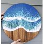 Crystal Clear Bar Table Top Epoxy Resin Coating for Wood Tabletop - 1 Gallon Kit