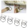 Biitfuu 20Pcs Metal Tail Clip, Bag Strap Connector for Bag Purse Making Hand-Made Metal Bag Clip