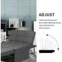 Diophros Folding Ottoman Sleeper Bed, 4 in 1 Multi-Function Adjustable Ottoman Sofa Bed Bench Guest Sofa Chair Convertible Sofa for Living Room (Dark Grey)