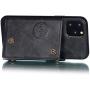 Herbose Case Compatible with iPhone 12-iPhone Pro Cover with Full Armor Wallet |iPhone Case for Card Holder | Metal and Leather Back - Magnetic Car Mount and Kick Stand (6.1 inch)