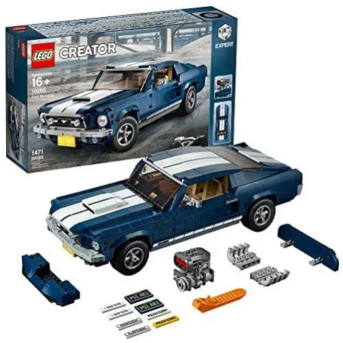 LEGO Creator Expert Ford Mustang 10265 Building Kit (1471 Pieces) LEGO Creator Expert Ford Mustang 10265 Building Kit (1471 Pieces)