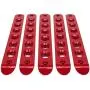 Opall Front Door & Back Door Aluminum Grab Handle Cover for 2007-2018 Jeep Wrangler JK & Unlimited 4 Door 5pcs/Set (Red) Opall Front Door & Back Door Aluminum Grab Handle Cover for 2007-2018 Jeep Wrangler JK & Unlimited 4 Door 5pcs/Set (Red)