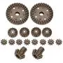 T best 16pcs Metal Gear, Metal Spur Diff Differential Main Gear RC Gear Upgrade Parts Fit for 12428 12423 RC Accessory T best 16pcs Metal Gear, Metal Spur Diff Differential Main Gear RC Gear Upgrade Parts Fit for 12428 12423 RC Accessory
