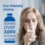 Waterdrop WD-FC-06 NSF Certified Stainless-Steel Faucet Water Filter, Carbon Block Water Filtration System, Tap Water Filter, Reduces Chlorine, Heavy Metals and Bad Taste (1 Filter Included)