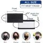Medical Grade Face Mask Disposable 4 Layer Black 50 PCS, Breathable Face Mask