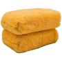 Chemical Guys MIC29702 Monster Fluff Interior Premium Microfiber Applicator, Orange (Pack of 2)