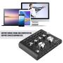 Marhynchus V8 Voice Conversion Digital Sound Card, Mobile Computer Live Sound Card, Metal Shell Black (Bluetooth Version)