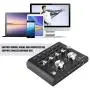 Marhynchus V8 Voice Conversion Digital Sound Card, Mobile Computer Live Sound Card, Metal Shell Black (Bluetooth Version)