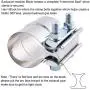 SYKRSS 4.0'' Lap Joint Band Clamp Exhaust Clamps Pipe Repair Parts Stainless Steel SYKRSS 4.0'' Lap Joint Band Clamp Exhaust Clamps Pipe Repair Parts Stainless Steel