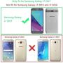 Galaxy J3 Emerge/J3 Eclipse/J3 Prime/J3 Mission/Luna Pro/Sol 2/Express Prime 2 Case with HD Screen Protector,YmhxcY 360 Degree Rotating Ring & Bracket Back Cover for Samsung J3 2017-ZH Purple