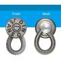 Pants Extender Button, Luxiv 6 Style Jeans Waistband Extender Button No Sew Metal Collar Button Pregnancy Pant Extenders Elastic Spring Buttons for Jeans, Collars, Cuffs (6 P)