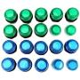 Voluxe Exquisite Workmanship Wide Application Arcade Game Parts, Game Parts Set, Plastic and Metal High Performance Blue and Green Game for Arcade Game