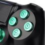 eXtremeRate Green Metal Buttons for Playstation 4 Controller, Aluminum Analog Thumbsticks & Bullet Buttons & D-pad Replacements Kits for PS4 Slim Pro Controller eXtremeRate Green Metal Buttons for Playstation 4 Controller, Aluminum Analog Thumbsticks & Bullet Buttons & D-pad Replacements Kits for PS4 Slim Pro Controller