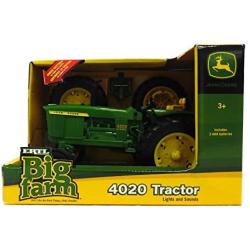 TOMY John Deere Big Farm 4020 Wide Front Tractor (1:16 Scale)