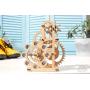 UGEARS Dynamometer - Mechanical Model Construction Kit 3D Wooden Puzzle for Self-Assembly Without Glue - Brainteaser for Kids, Teens and Adults