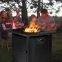 femor 30'' Propane Gas Fire Pit, 50,000 BTU Auto-Ignition Fire Bowl with Waterproof Firepit Table Cover & Lava Rock, CSA Certification, Outdoor Square Fireplace for Courtyard/Balcony(Black) femor 30'' Propane Gas Fire Pit, 50,000 BTU Auto-Ignition Fire Bowl with Waterproof Firepit Table Cover & Lava Rock, CSA Certification, Outdoor Square Fireplace for Courtyard/Balcony(Black)