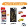 KIDAMI Die-cast Metal Toy Cars Set of 5, Openable Doors, Pull Back Car, Gift Pack for Kids (Official Car)