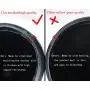 Wotefusi Compatible to Plastic Rolling Mold Car Air Ram Intake Snorkel Kit Set for Toyota Land Cruiser Landcruiser Prado 120 Series Petrol 4X4 2002 2003 2004 2005 2006 2007 2008 2009
