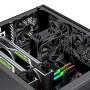 upHere N1055BK CPU Cooler,5 Copper Heat Pipes,120mm PWM Fan, Aluminum Fins for AMD Ryzen/Intel