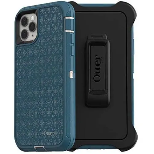 OtterBox DEFENDER SERIES SCREENLESS EDITION Case for iPhone 11 Pro Max - PETAL PUSHER (PALE BEIGE/CORSAIR/PETAL PUSHER IML) OtterBox DEFENDER SERIES SCREENLESS EDITION Case for iPhone 11 Pro Max - PETAL PUSHER (PALE BEIGE/CORSAIR/PETAL PUSHER IML)