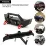 Metal Front and Rear Bumper Spare Tire Frame Parts Accessory Fit for SCX10 TRX4 D90 1/10 RC Car Metal Front and Rear Bumper Spare Tire Frame Parts Accessory Fit for SCX10 TRX4 D90 1/10 RC Car