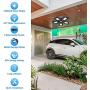 160W LED Garage Light, Super Brightness(16000LM) Garage Light with 5 Deformable LED Panels, 6000K Daylight Led Garage Ceiling Lights, Easy-Installation LED Lights for Garage,Workshop,Warehouse(2 Pack)