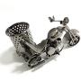 MYTANG Creative office desktop Storage accessories,Harley The motorcycle loves metal pencil pen holder Black,Very cool gift idea