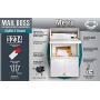 Mail Boss 7162 Metro, Black High Capacity Wall Mounted Locking Security Mailbox,Medium