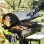 Navaris Stainless Steel Grill Basket - Large BBQ Grilling Pan Heavy Duty Wok Barbecue Tray (13.8 x 11.8 x 2.4 inches) for Roasted Vegetables and Fish Navaris Stainless Steel Grill Basket - Large BBQ Grilling Pan Heavy Duty Wok Barbecue Tray (13.8 x 11.8 x 2.4 inches) for Roasted Vegetables and Fish