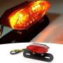 HONGPA Motorcycle Tail Lamp LED Bracket Taillights Hexagon shape For Harley 12 volt modified motorcycle Iron metal shell