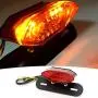 HONGPA Motorcycle Tail Lamp LED Bracket Taillights Hexagon shape For Harley 12 volt modified motorcycle Iron metal shell