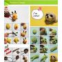 COMIART 4PCS Set Ball Sphere Stylus Clay Pottery Ceramics Doll Sculpting Modeling Tools