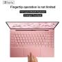 Daysky V14S Laptop, 14.1'' Full HD Display, Intel Apollo N3450 Processor, 8GB DDR4 RAM 256GB SSD Thin and Light Computer, Backlit Keyboard, Full Metal Body, Windows 10, USB 3.0, Type C, Pink